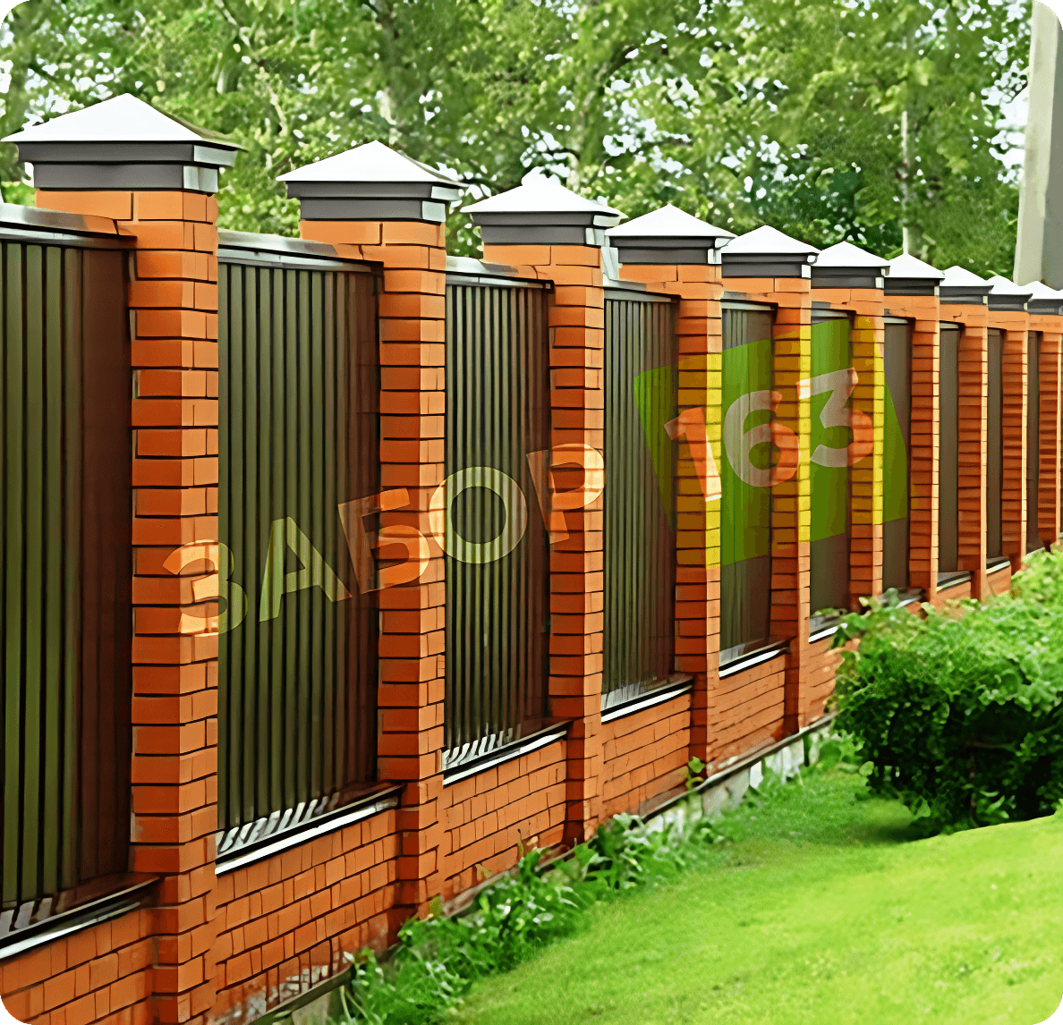 Чёрный забор