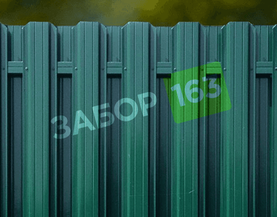 Фотография забора с участка